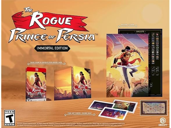 Nintendo Switch 2: The Rogue Prince of Persia Immortal Edition